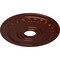 Ekena Millwork Munich Ceiling Medallion (Fits Canopies up to 5 5/8"), 17 1/2"OD x 3 5/8"ID x 1"P, Antique Copper CM17MUACS - alternate 2